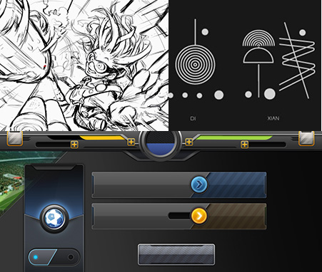 一号娱乐UI设计